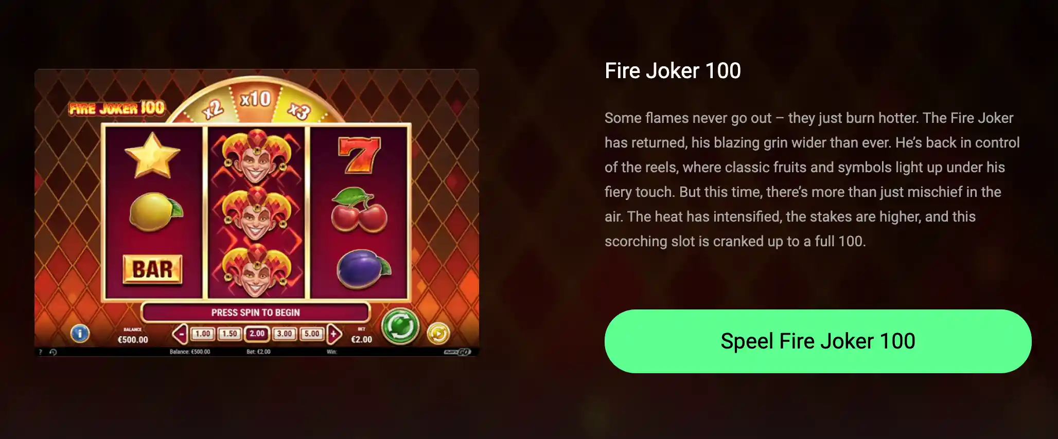 casino demomodus